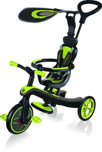 GLOBBER, Dreirad Explorer 4 in 1, Kinderfahrzeug, Globber Dreirad »Trike Explorer 4 in 1 Grün/Schwarz«