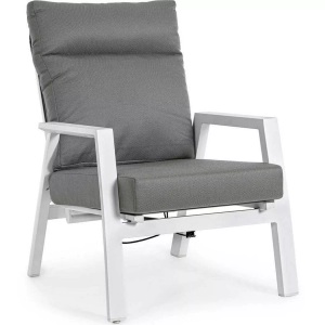 mutoni lifestyle, Gartensessel Kledi klappbar weiss, Gartensessel Kledi klappbar weiss