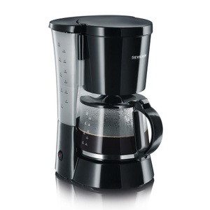 Severin, Severin KA 4479 Kaffeemaschine Schwarz Fassungsvermögen Tassen=10 Warmhaltefunktion, 
