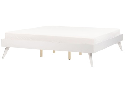 Bett mit Lattenrost aus MDF-Platte Retro BERRIC Bett mit Lattenrost aus MDF-Platte Retro BERRIC