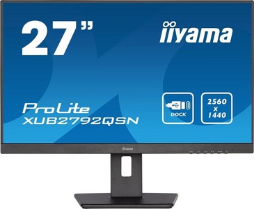Iiyama, Iiyama PROLITE XUB2792QSN-B5 LED-Monitor 68.6 cm (27 Zoll) EEK E (A - G) 2560 x 1440 Pixel WQHD 4 ms HDMI®, DisplayPort,, 