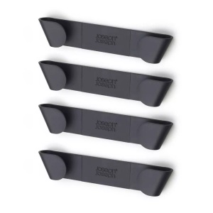 Joseph joseph, Joseph Joseph - 4er Set Topfdeckel-Halterungen - Grau, Joseph Joseph Pfannendeckelhalter 4tlg. Grau