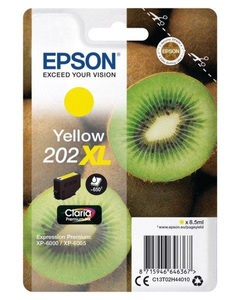 Epson, Epson 202Xl gelb Tintenpatrone, Epson Tintenpatrone, gelb, No.202XL, T02H440, (650 Seiten)