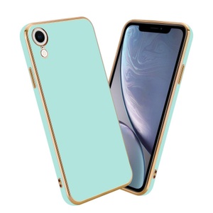 Cadorabo, Hülle für Apple iPhone XR mit Kameraschutz, Cadorabo - Hülle für Apple iPhone XR mit Kameraschutz, Mint