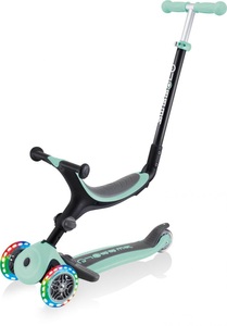 GLOBBER, Globber GO UP Foldable Plus Lights Scooter, Globber Scooter »GO UP Foldable Plus Lights, Pastel Mint«