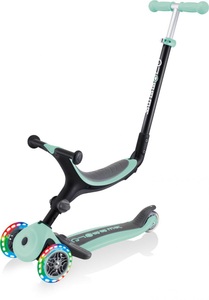 GLOBBER, Globber GO UP Foldable Plus Lights Scooter, Globber Scooter »GO UP Foldable Plus Lights, Pastel Mint«