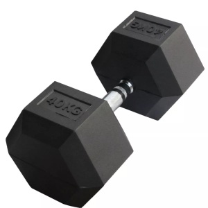 Gladiatorfit, GladiatorFit Sechseckige Hantel aus Gummi Hanteln, GladiatorFit - Sechseckige Hantel 