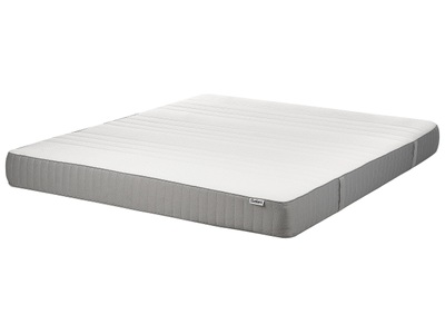 Beliani, Matratze aus Polyester CHEER Matratze aus Polyester CHEER, Beliani - Matratze aus PU-Schaum CHEER, 180x200 cm, Weiss Bunt