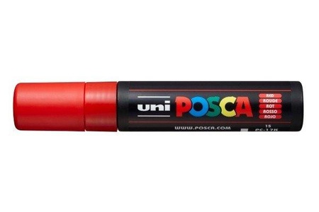 Pebeo, Pebeo Posca 15mm, uni-ball Posca Marker, 15mm, rot, PC17K rot