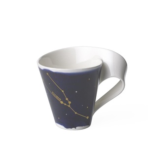 Villeroy Boch, NewWave Stars Becher mit Henkel Stier/Taurus, NewWave Stars Becher mit Henkel Stier/Taurus