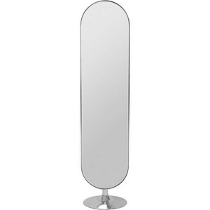 Kare Design, Standspiegel Curvy Chrom Look 170x40, Standspiegel Curvy Chrom Look 170x40