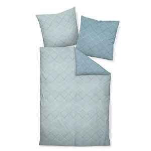 Janine, Bettwäsche Unisex Blau 155X220CM, Janine - Bettwäsche, 155X220CM, Blau