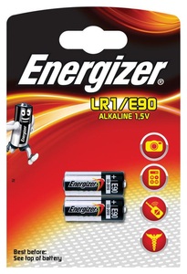 Energizer, Energizer Lr1/e90 - Batterien, Energizer, Batterien, Energizer E90 (LR1) 1.5V A FSB-2, Produkte & Wohnen