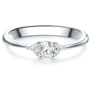 Tresor 1934, Damen Ring Damen Silber 52, Trilani - Ring, 52, Silber