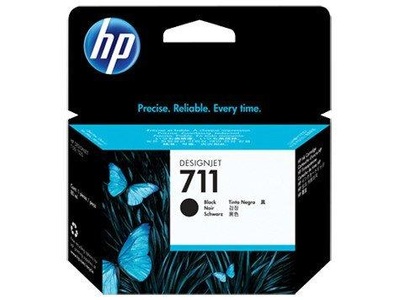 Hp, HP 711 Cz133A 80ml schwarz Tintenpatrone, HP 711 Original Tintenpatrone CZ133A Schwarz