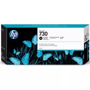 Hewlett-Packard, Hewlett-Packard HP Tinte Nr. 730 (P2V73A) Photo, Tinte DesignJet Nr. 730 fotoschwarz (P2V73A)