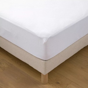LA REDOUTE INTERIEURS, Matratzenschonbezug aus Molton Matratzenschonbezug aus Molton, La Redoute Intérieurs - Matratzenschonbezug aus Molton, 90X190CM, Weiss