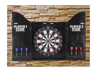 OZAIA, Dartboardschrank Darts Kabinett GAME ROOM Dartboardschrank Darts Kabinett GAME ROOM, 