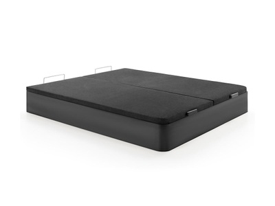 DREAMEA PLAY, Bettgestell 1 matt HESTIA von Bettgestell 1 matt HESTIA von DREAMEA PLAY, Ysmée - Bettgestell 1 matt HESTIA von DREAMEA PLAY, 180x200 cm, Schwarz