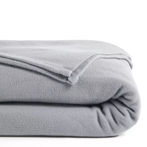 LA REDOUTE INTERIEURS, Fleecedecke (600 gm²) Fleecedecke (600 gm²), La Redoute Intérieurs - Fleece-Decke 600 g/m², 240X220CM, Grau