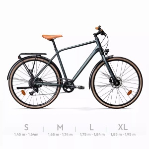 ELOPS, City Bike Langdistanz - Ld 900 Unisex Ocker M-165-174CM, ELOPS - Ld 900, M, Waldgrün