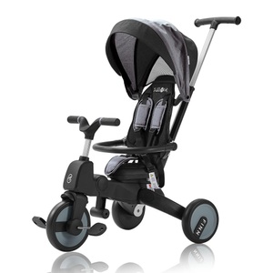 FableKids, Dreirad 7in1 Kinderdreirad Kinder Lenkstange Fahrrad Baby Kinderwagen Unisex ONE SIZE, FableKids - Dreirad 7in1 Kinderdreirad Kinder Lenkstange Fahrrad Baby Kinderwagen, One Size