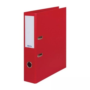 Biella, Biella Ordner 0104437.45, Biella Ordner Recycolor, 7cm, Strong-Mechanik, rot, 104437.45