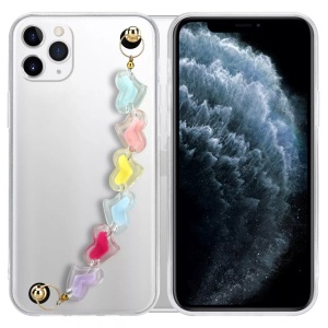 Cadorabo, Hülle für Apple iPhone 11 PRO MAX mit Handgelenk Kette, Cadorabo - Hülle für Apple iPhone 11 PRO MAX mit Handgelenk Kette, Transparent