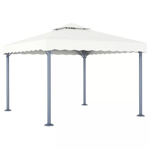 Diverse Hardware, Pavillon 300 x 300 cm Creme, vidaXL Pavillon 300 x 300 cm Creme Aluminium