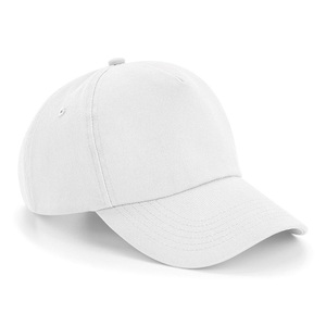 Beechfield, Authentic 5panel Kappe Herren Weiss ONE SIZE, Beechfield - Authentic 5Panel Kappe, für Damen, Weiss, One Size