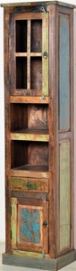 SIT, SIT Hochschrank »Riverboat«, Badezimmer-Hochschrank Vintage Boat bunt