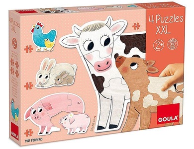 undefined, Goula XXL-Puzzle Tiermütter und ihre Babys, Goula - XXL-Puzzle Tiermütter und ihre Babys