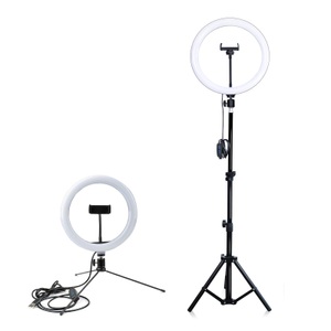 4smarts, 4smarts LED Selfie Tripod XL LoomiPod Ringleuchte / Ringlicht, 