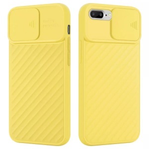 Cadorabo, Hülle für Apple iPhone 7 PLUS 7S PLUS 8 PLUS TPU Silikon und Kameraschutz, Cadorabo - Hülle für Apple iPhone 7 PLUS 7S 8 TPU Silikon und Kameraschutz, Gelb