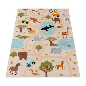 PACO HOME, 1a Kinderzimmerteppich Mit Tieren Unisex 240X340CM, Paco Home - 1A Kinderzimmerteppich Mit Tieren, 240X340CM