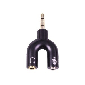 eStore, Splitter Für Kopfhörer Und Mikrofon - 3.5 Mm Unisex, eStore - Splitter für Kopfhörer und Mikrofon 3.5 mm