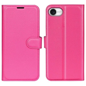 Cover-Discount, Cover-Discount - iPhone 16e Leder Etui Hülle, Pink