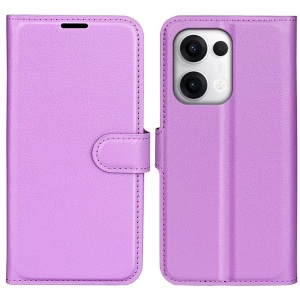 Cover-Discount, Cover-Discount - OPPO Reno13 Leder Etui Hülle, Violett