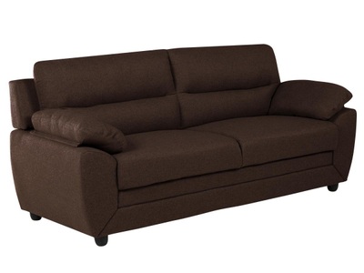 Vente-unique, Sofa 3Sitzer Stoff MANOA Sofa 3Sitzer Stoff MANOA, Vente-unique - Sofa 3Sitzer Stoff MANOA, One Size, Braun