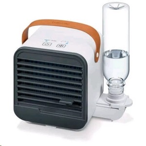 BEURER, beurer Tischventilator/-kühler LV 50 (1 Stück), BEURER LV 50 - Tischventilator/-kühler (Weiss/Grau)