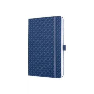 Jolie, Jolie Notizbuch JN101 A5, Liniert, Blau, Jolie NB HC, indigo blue, lin., 174 S., 135mm x 203mm x 16mm, JN101