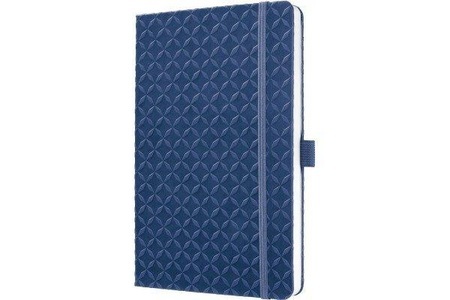 Jolie, Jolie Notizbuch JN101 A5, Liniert, Blau, Jolie NB HC, indigo blue, lin., 174 S., 135mm x 203mm x 16mm, JN101