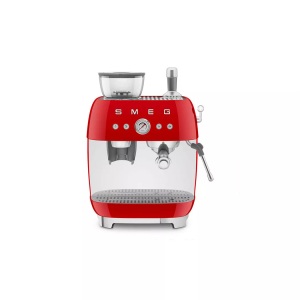 SMEG, Smeg 50's Style Egf03Rdeu rot Siebträgermaschine, Smeg EGF03RDEU 50's Style Espressomaschine Rot