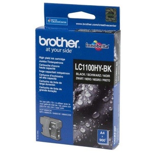 Brother, Brother Lc-1100Hy Tintenpatrone black, Brother Tintenpatrone, schwarz, LC-1100HYBK, (900 Seiten)