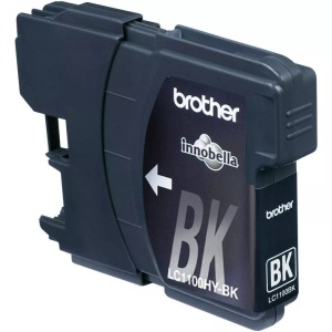 Brother, Brother Lc-1100Hy Tintenpatrone black, Brother Tintenpatrone, schwarz, LC-1100HYBK, (900 Seiten)