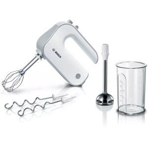 Bosch, Bosch Mfq4070 - Handrührer-Set (Weiß/Silber), Bosch MFQ4070 Silber Handrührwerk ? Handmixer ? Weiss / Silber