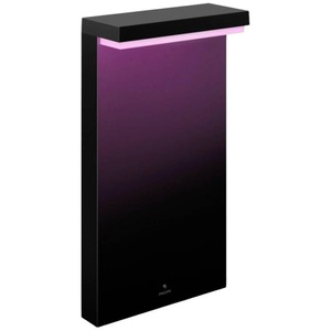 Philips, Philips Hue White and Color Ambiance Waca - Garten-Sockelleuchte (Schwarz), Philips Hue Nyro Sockelleuchte schwarz ? Gartenbeleuchtung/Lichterkette ? Schwarz