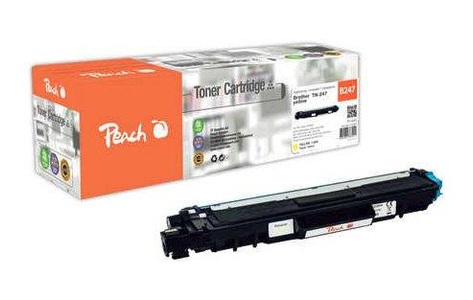 Peach, Peach Tonermodul gelb, kompatibel zu Brother TN-247Y, Peach B247 Y Toner XL ye ersetzt Brother TN-247Y für z.B. Brother DCPL 3550 CDW, Brother MFCL 3750 CDW, Brother MFCL 3770 CDW