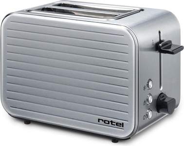 Rotel, Rotel U1663Ch Inox - Toaster (Chrom), Rotel Toaster Chrome Silber