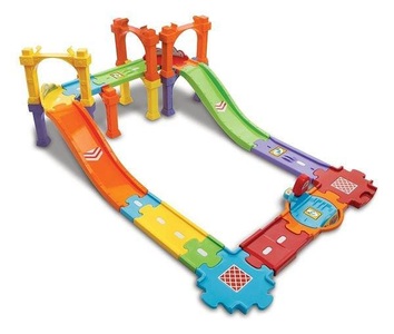 VTech, VTECH Tut Tut Baby Flitzer Straßen- und Brückenset gross, Vtech® Spielzeug-Auto »Vtech Tut Tut Baby Flitzer Strassen«